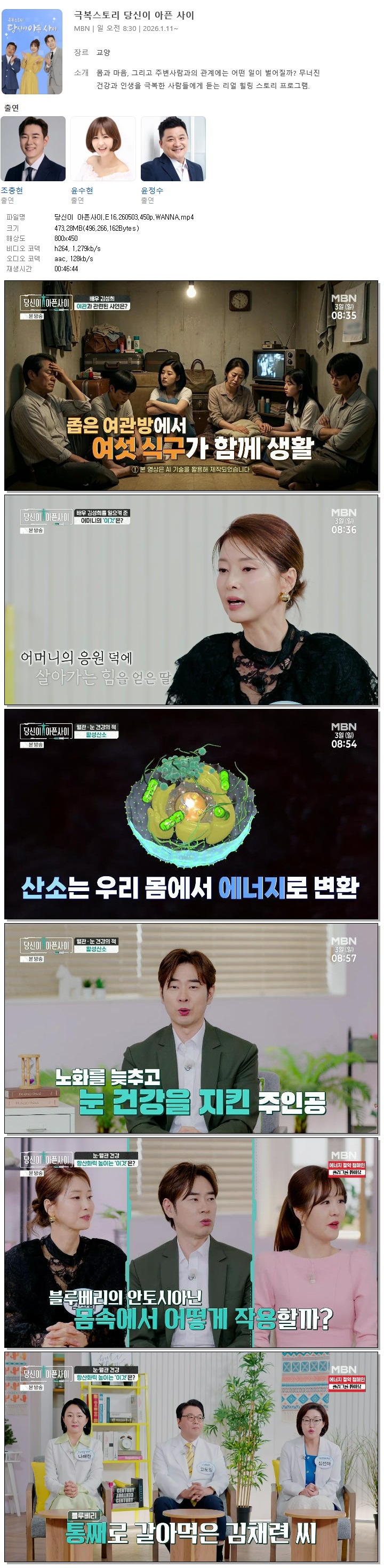 당신이 아픈사이.E16.260503.450p.WANNA