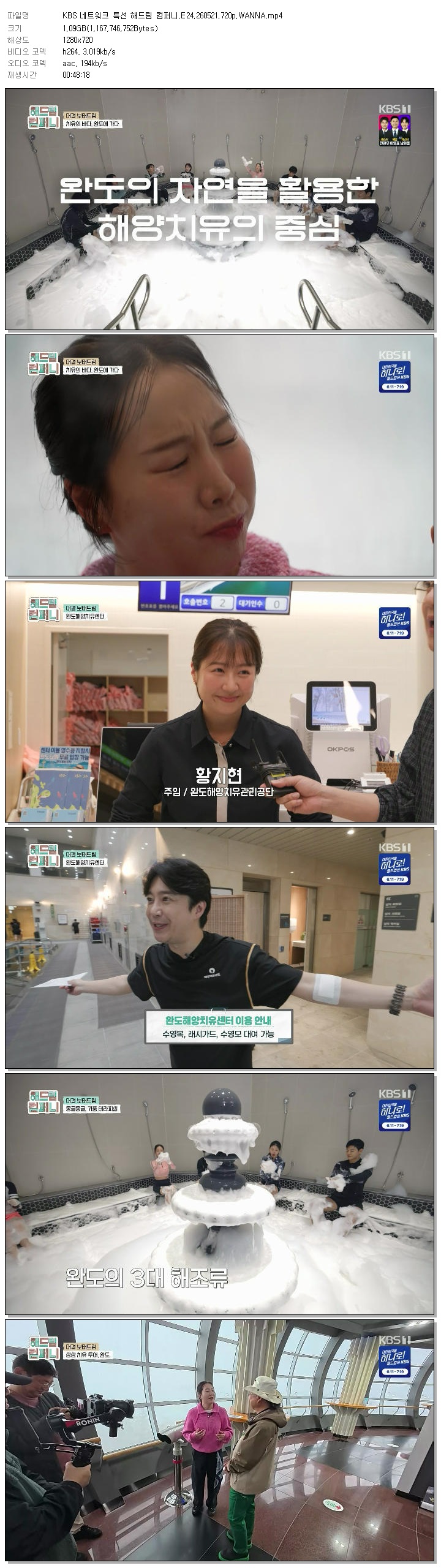KBS 네트워크 특선 해드림 컴퍼니.E24.260521.720p.WANNA