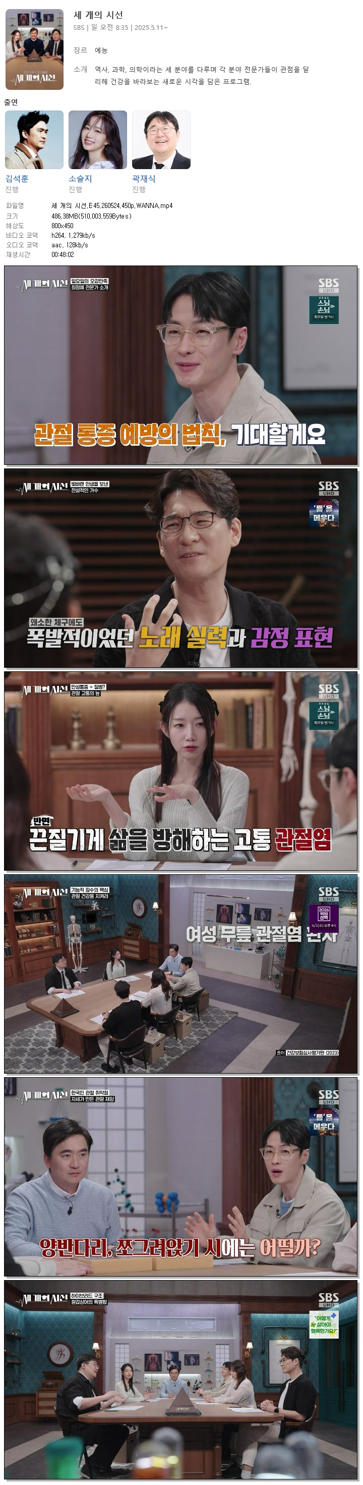 세 개의 시선.E45.260524.450p.WANNA