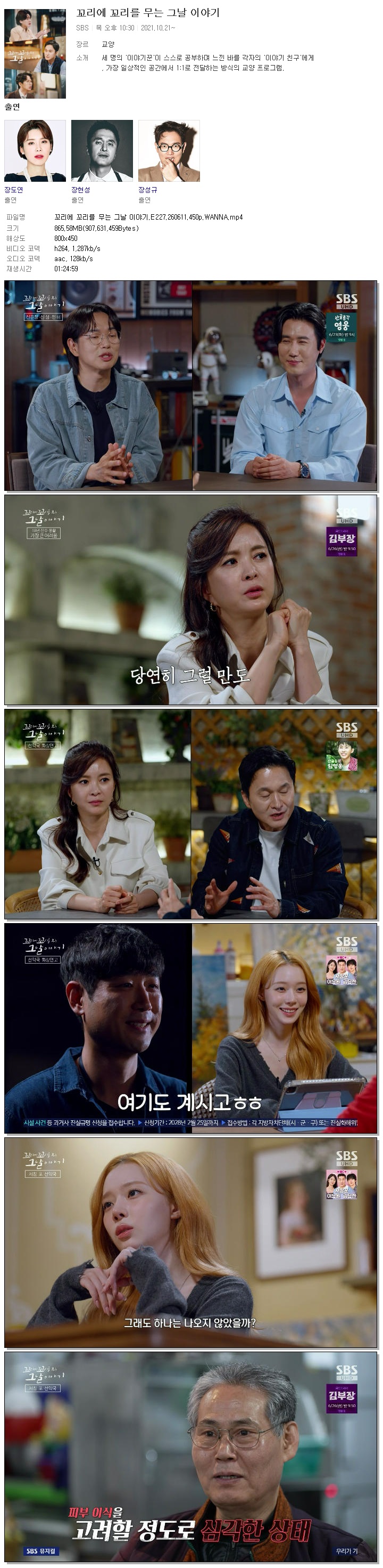 꼬리에 꼬리를 무는 그날 이야기.E227.260611.450p.WANNA