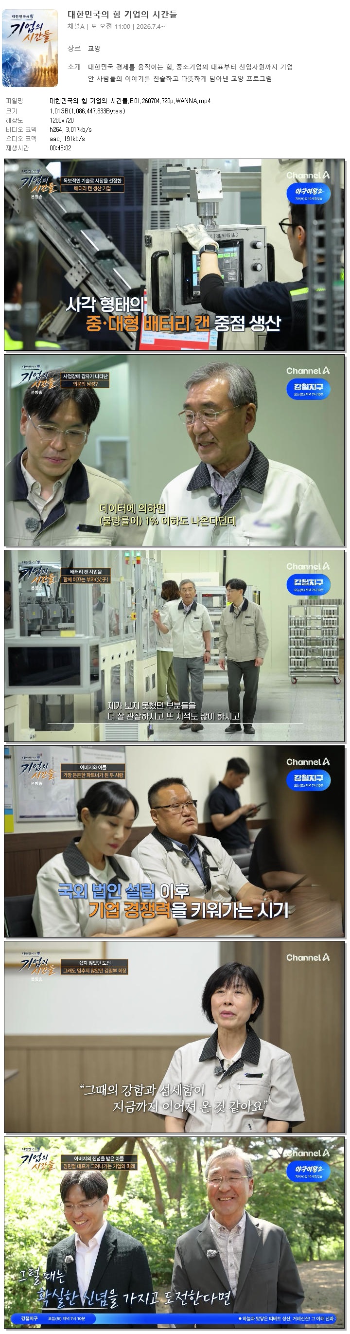 대한민국의 힘 기업의 시간들.E01.260704.720p.WANNA