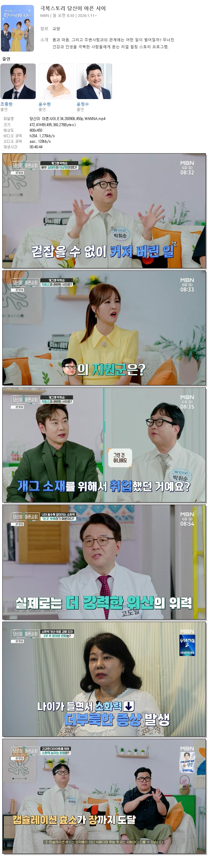 당신이 아픈사이.E34.260906.450p.WANNA