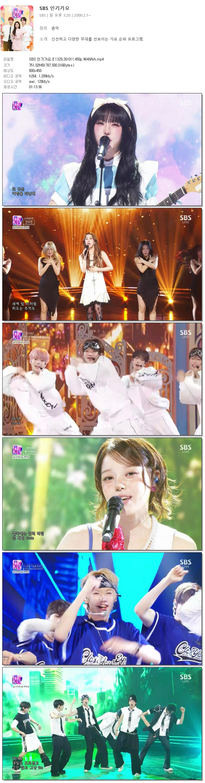 SBS 인기가요.E1329.261011.450p.WANNA