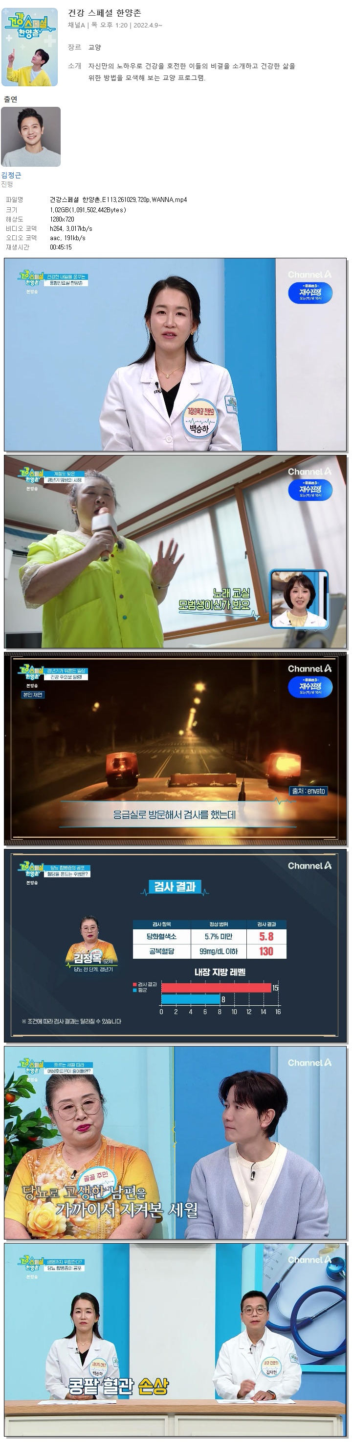 건강스페셜 한양촌.E113.261029.720p.WANNA